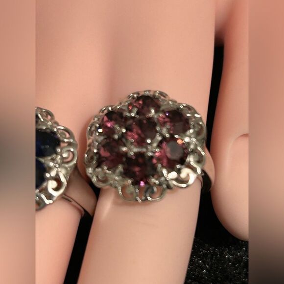 STS KARIS Gemstone Ring Duo – Size 5, Rare & Brand New - Picture 3 of 11